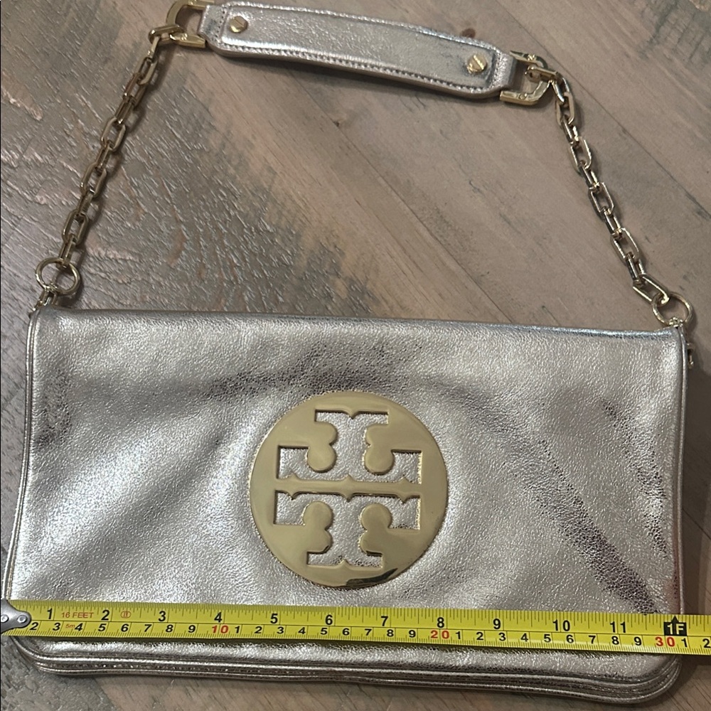 Tory Burch Gold Chain Wristlet